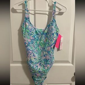 Lilly Pulitzer Brin scoop neck one piece swimsuit